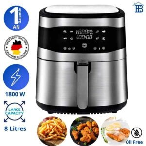 Friteuse éléctrique Ritage – Friteuse sans huile – 8 Litres