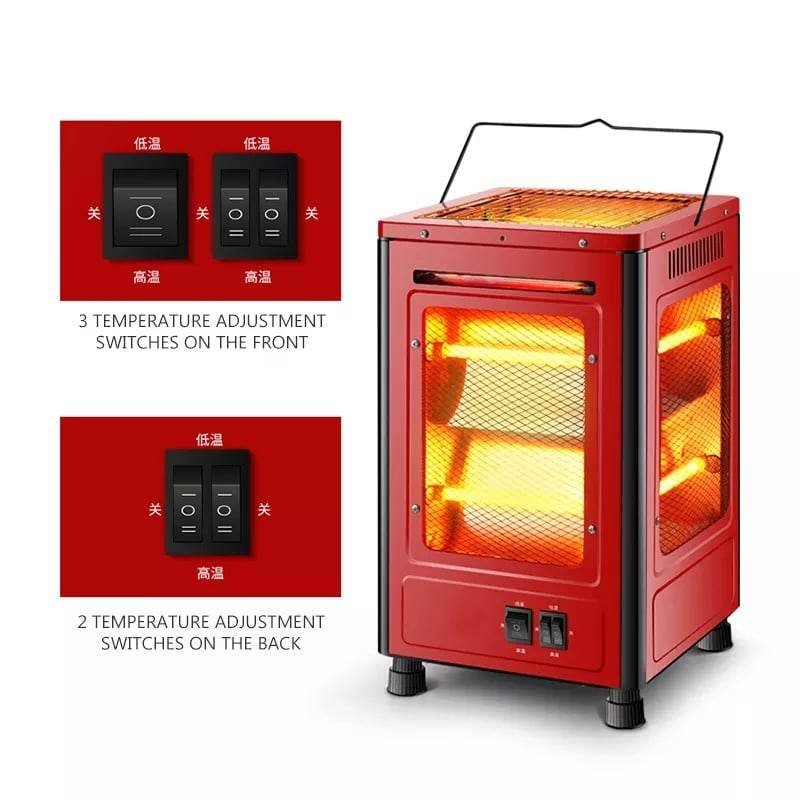 Chauffage électrique mobile efficace économique 5 facades - Image 10