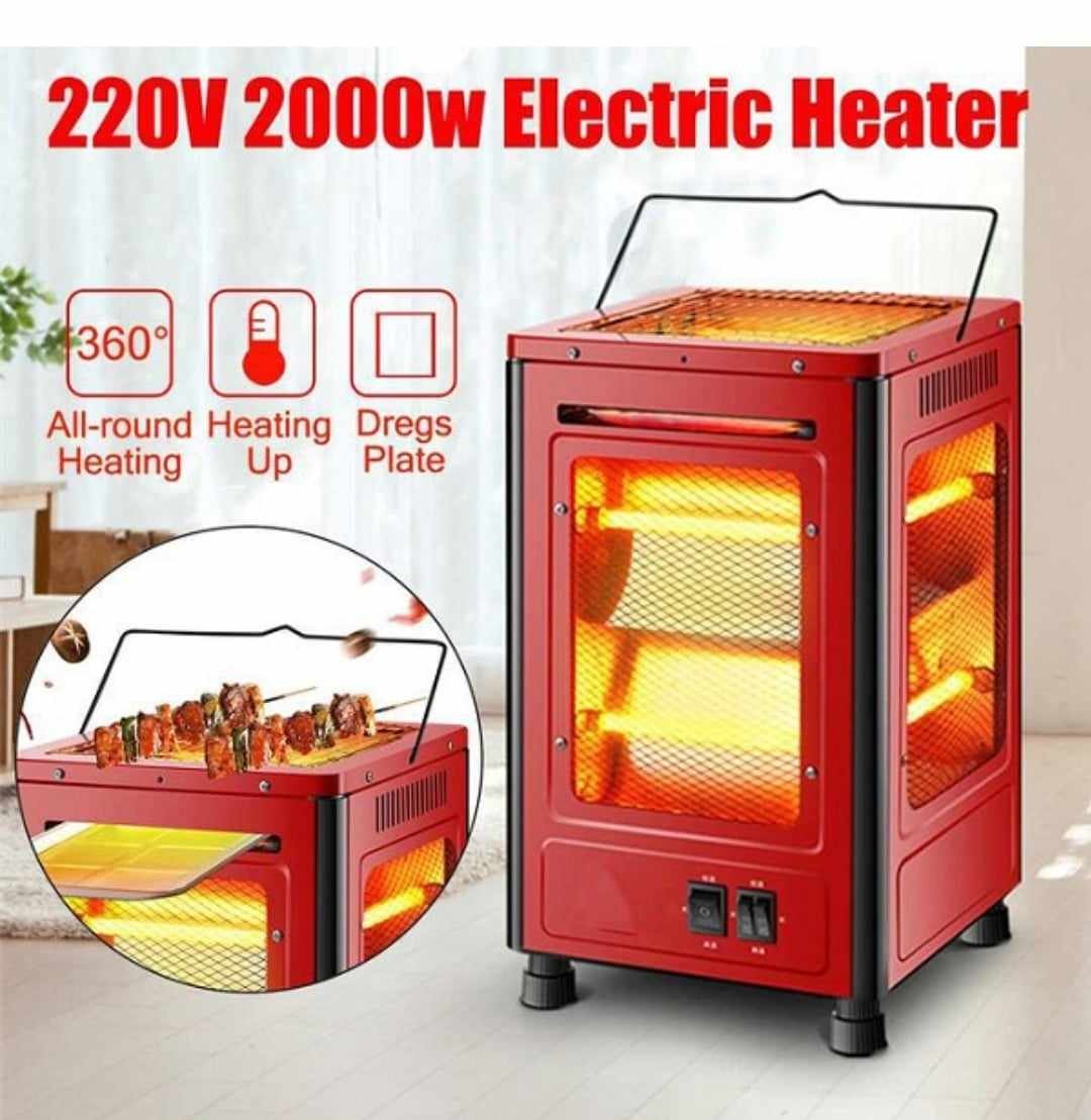 Chauffage électrique mobile efficace économique 5 facades